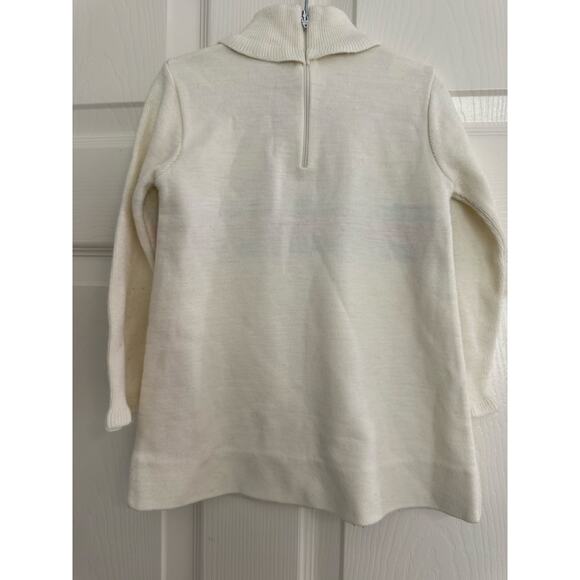 Vintage Little World Floral Striped Knit Sweater Dress Size 18 months-2T - Picture 5 of 8